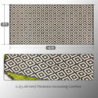 SAND MINE Reversible Mats, Plastic Straw Rug, Modern Area Rug, Large Floor Mat - Image 2