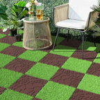 Stone Texture 12 Inch Interlocking Deck Tiles, Waterproof Outdoor and Indoor - Image 3