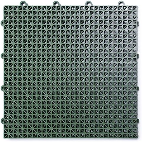 SnapLock DuraGrid 12"x12" Interlocking Deck Tiles, 24 Pack by BigFloors