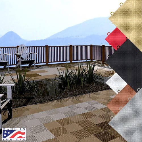 MODUTILE Interlocking Perforated/Drain Floor Tiles - Image 2
