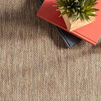 nuLOOM Asha Light Brown Bordered Indoor/Outdoor Area Rug - Image 4