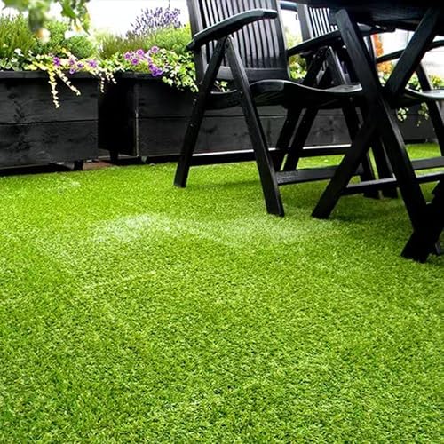 36Pcs Artificial Grass Tiles 12"x12" Outdoor Interlocking Turf Squares Deck by Unknown