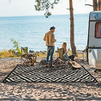 GENIMO Outdoor Rug, Waterproof Plastic Rugs - Image 2