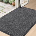 BEQHAUSE Dirt Trapper Door Mat 32"x48", Non-Slip Washable Doormat by BEQHAUSE