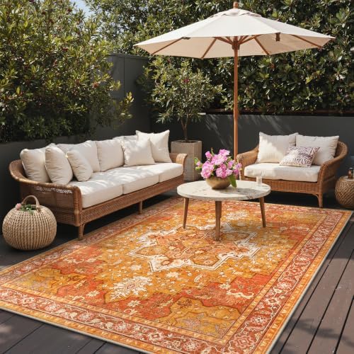 GENIMO Indoor Outdoor Rug, Washable - Image 6