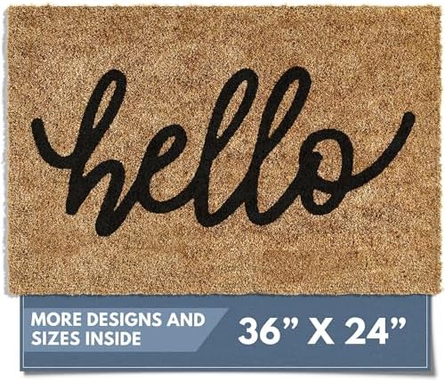 Barnyard Designs Front Door Welcome Mat by BarnyardDesigns