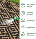 GENIMO Outdoor Rug, Waterproof Plastic Rugs - Image 5