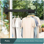 Wall Mounted Drying Rack, Foldable Clothes Drying Rack - Image 6