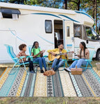 GlowSol Outdoor Rugs 8x10 Waterproof Portable Camping Carpet, Reversible - Image 7