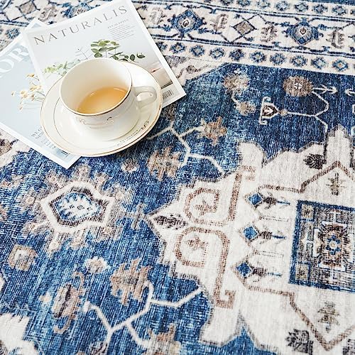 2x5 Washable Hallway Runner Rug: Indoor Farmhouse Entryway Kitchen Rugs - Image 5