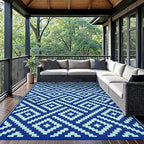 GENIMO Outdoor Rug, Waterproof Plastic Rugs - Image 2