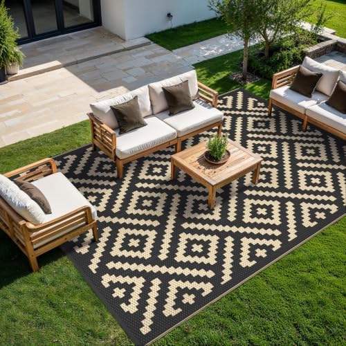 GENIMO Outdoor Rug, Waterproof Plastic Rugs - Image 2