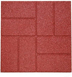 RevTime Dual-Side Garden Rubber Paver 16"x16" - Image 2