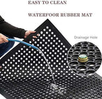 Large Outdoor Rubber Drainage Mat - Image 5