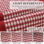 Ileading Hallway Runner Rug 2x10ft Red Kitchen Floor Mat Modern Geometric Non - Image 5