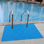 18 Pack Modular Interlocking Tiles Double Non-Slip 12"x12" Blue - Image 4