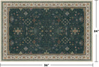 Dark Green 2x3 Door Mat Indoor Entrance Rug - Image 2