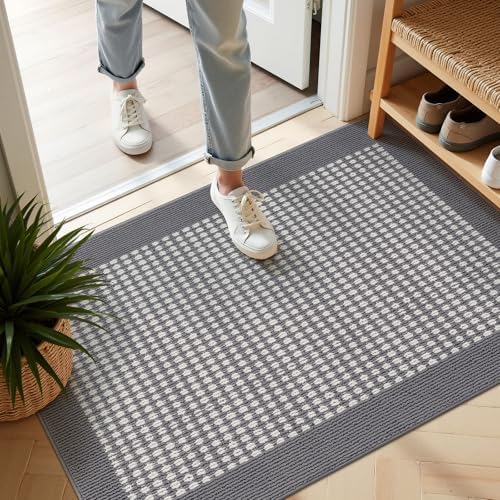 Ileading Indoor Door Mat, Absorbent Muddy Mats by Ileading