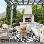 GENIMO Outdoor Rug, Waterproof Plastic Rugs - Image 4