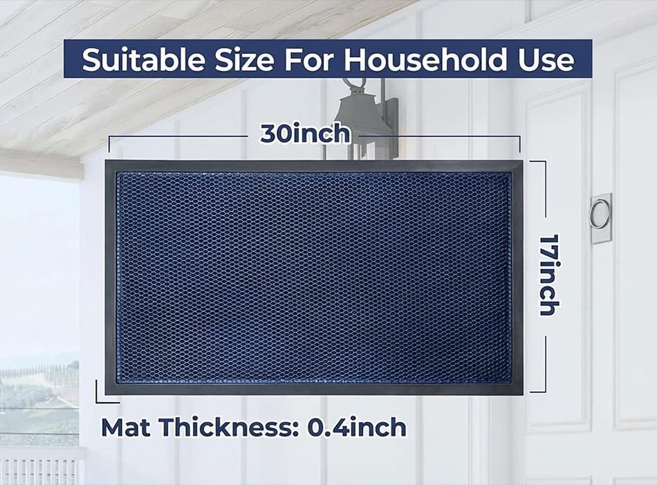 Muddy Mat® Meshy Mat™ Door Mat Heavy-Duty Quick-Dry Floor Mat, Sand & Dirt - Image 2