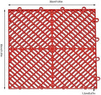 25PCS Interlocking Floor Tiles 12" x 12" Splicing Garage Flooring Tiles - Image 2
