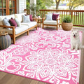 Findosom Waterproof Outdoor Rug 6' x 9' by Findosom