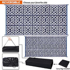 SAND MINE Reversible Mats, Plastic Straw Rug, Modern Area Rug, Large Floor Mat - Image 4
