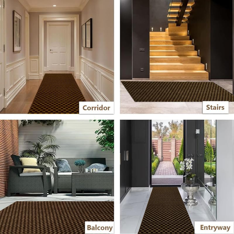 Petgrow Hallway Runner Rug 2FTX11FT, Super Skid Resistant TPR Backing Area Rug - Image 6
