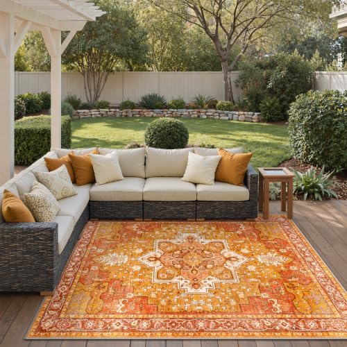 GENIMO Indoor Outdoor Rug, Washable - Image 6