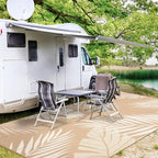 GENIMO Outdoor Rug, Waterproof Plastic Rugs 10'x14' - Image 4