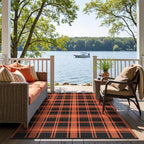 GENIMO Fall Decor Outdoor Rug, Plastic Rugs - Image 7