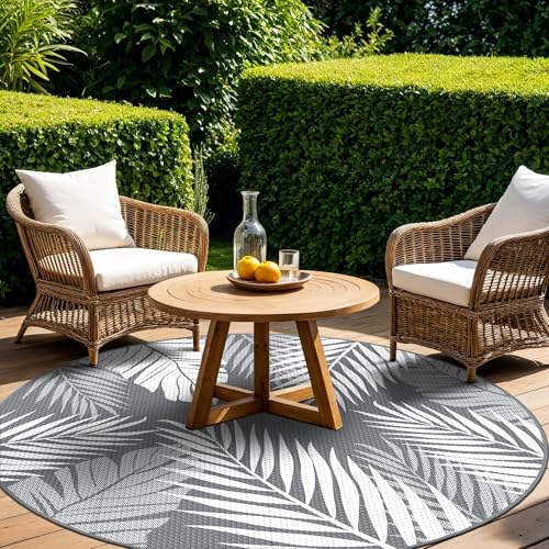 GENIMO Outdoor Rug, Waterproof Plastic Rugs by GENIMO