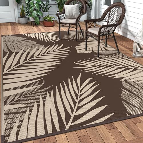 GENIMO Outdoor Rug, Waterproof Plastic Rugs by GENIMO