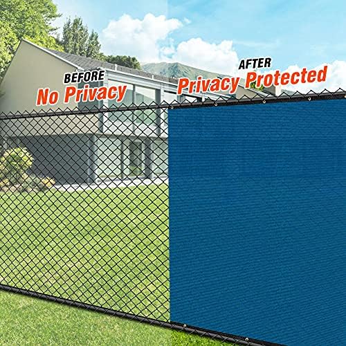 iCover 6x50ft Privacy Screen Fence, Outdoor Fencing Panels, Garden Windscreen - Image 4