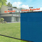 iCover 6x50ft Privacy Screen Fence, Outdoor Fencing Panels, Garden Windscreen - Image 4