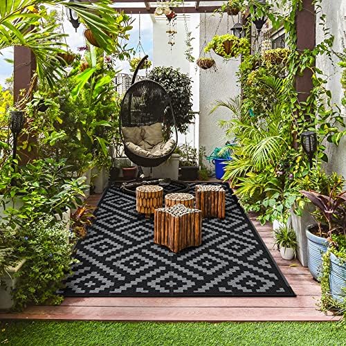 GENIMO Outdoor Rug, Waterproof Plastic Rugs - Image 3