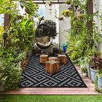 GENIMO Outdoor Rug, Waterproof Plastic Rugs - Image 3