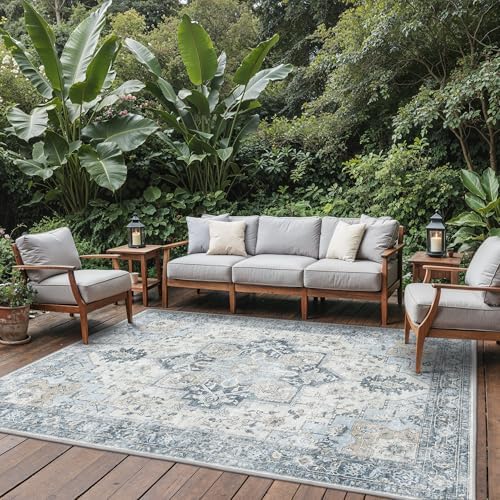 GENIMO Indoor Outdoor Rug, Washable - Image 6
