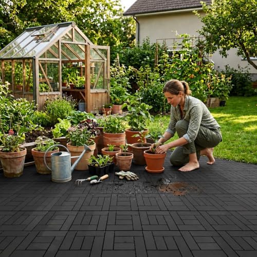 Plastic Interlocking Deck Tiles, Decking Tiles - Image 6