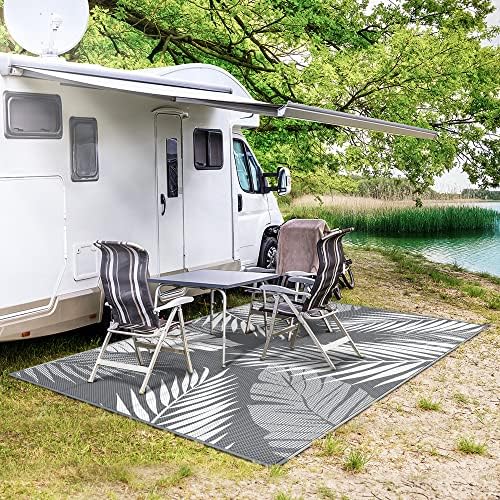 GENIMO Outdoor Rug, Waterproof Plastic Rugs 8'x16' - Image 4