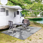 GENIMO Outdoor Rug, Waterproof Plastic Rugs - Image 5