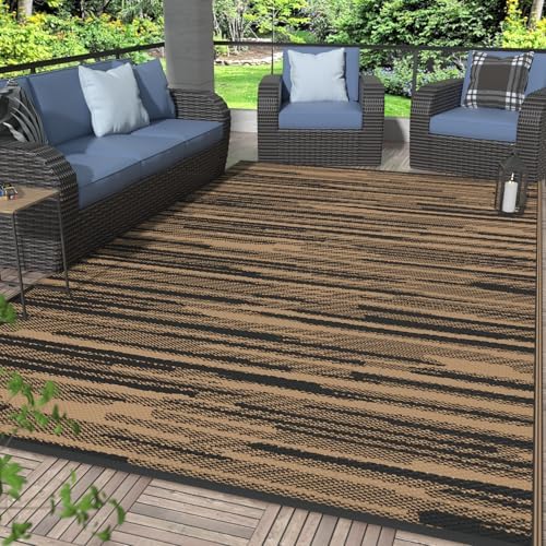 GENIMO Outdoor Rug, Waterproof Plastic Rugs by GENIMO
