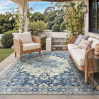 GENIMO Indoor Outdoor Rug, Washable by GENIMO