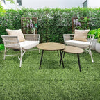 VXHCS Artificial Grass Tiles Outdoor Interlocking Turf Grass 8 Pack Balcony - Image 7