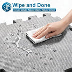 BEAUTYOVO Interlocking Pool Pad 24 Sq Ft, 0.4in Thick EVA Foam - Image 5