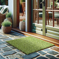 Ottomanson Front Door Mat for Indoors & Outdoors, Artificial Grass Mat by Ottomanson