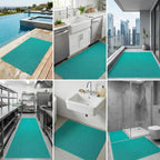Anti Slip Drainage Mat Cutable Pool Flooring Bathroom Mats 4FTX78FT PVC Mesh - Image 5