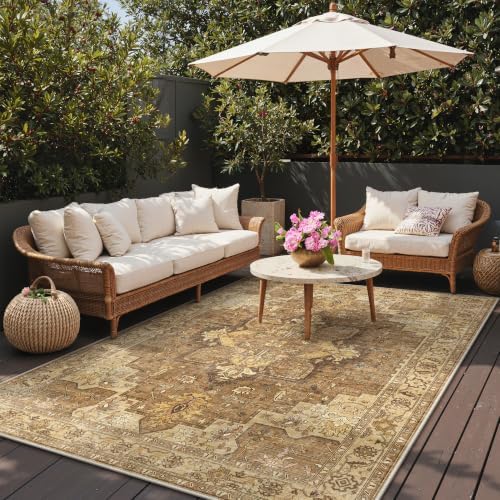 GENIMO Indoor Outdoor Rug, Washable - Image 4