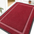 OLANLY Front Door Mat Outside 59x40, All-Season Heavy-Duty Rubber Doormat by OLANLY