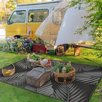 GENIMO Outdoor Rug, Waterproof Plastic Rugs - Image 3